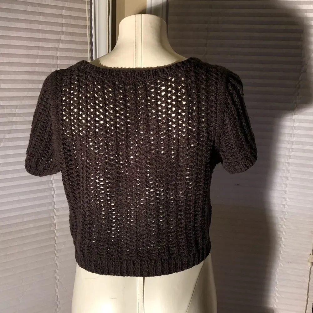 Free People crop top blouse